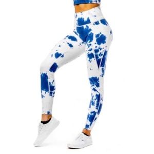 1st Phorm Venture Leggings, tie-dye, like new!!